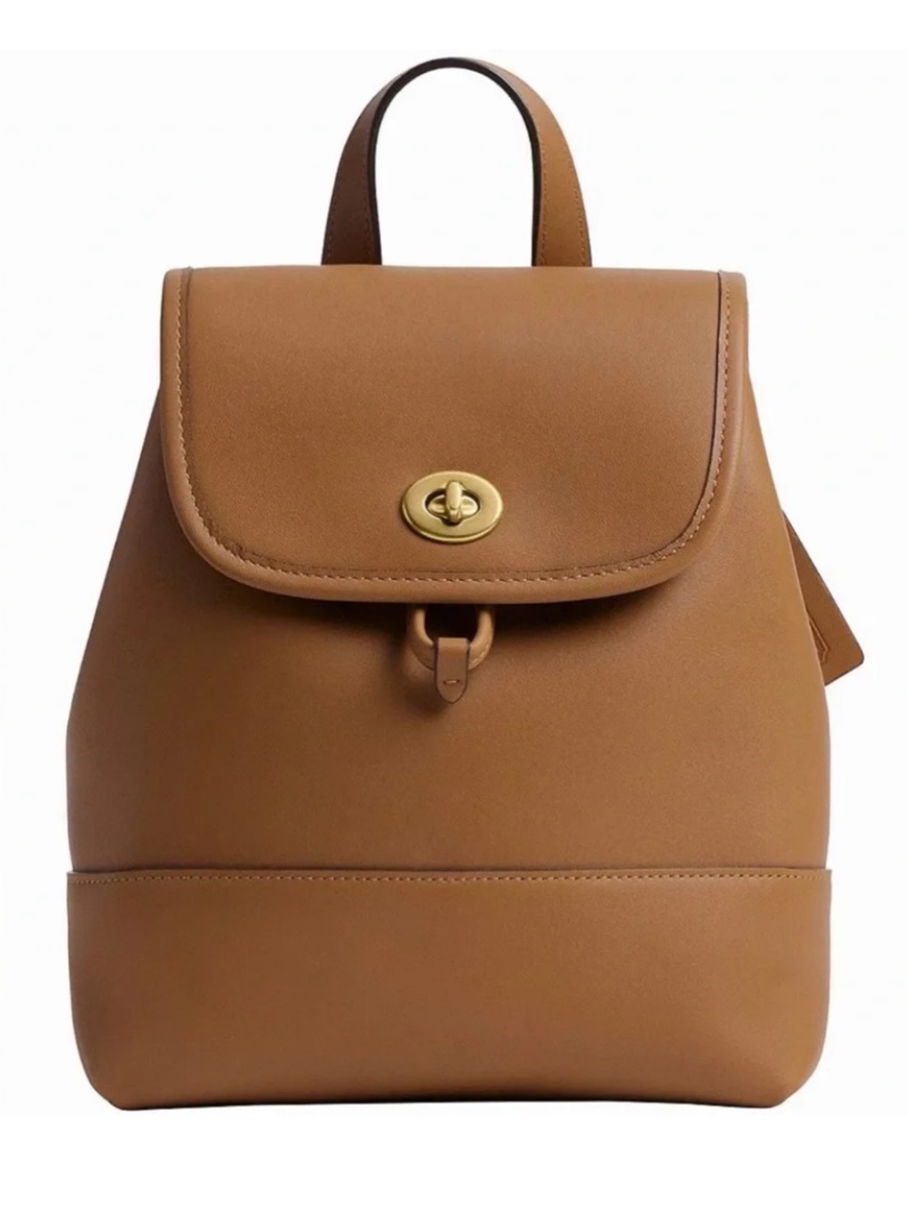 Coach TurnLock Leather Backpack Honey Brown Glovetanned Limited Re-Edition 1995 - Picture 7 of 7